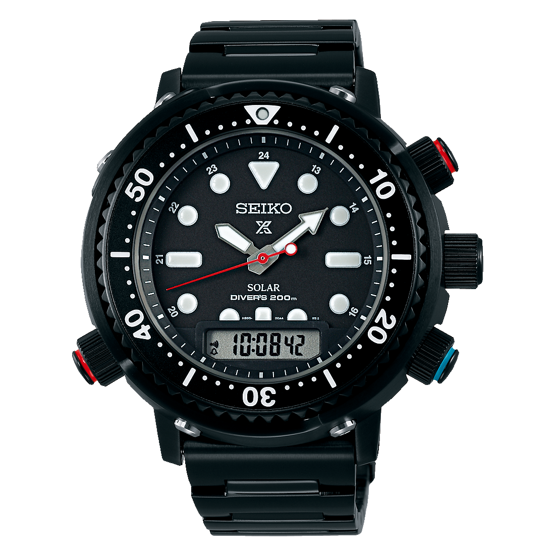 Men's Prospex Solar Commando Arnie’ Hybrid Diver’s 40Th Anniversary Watch (SNJ037P1)