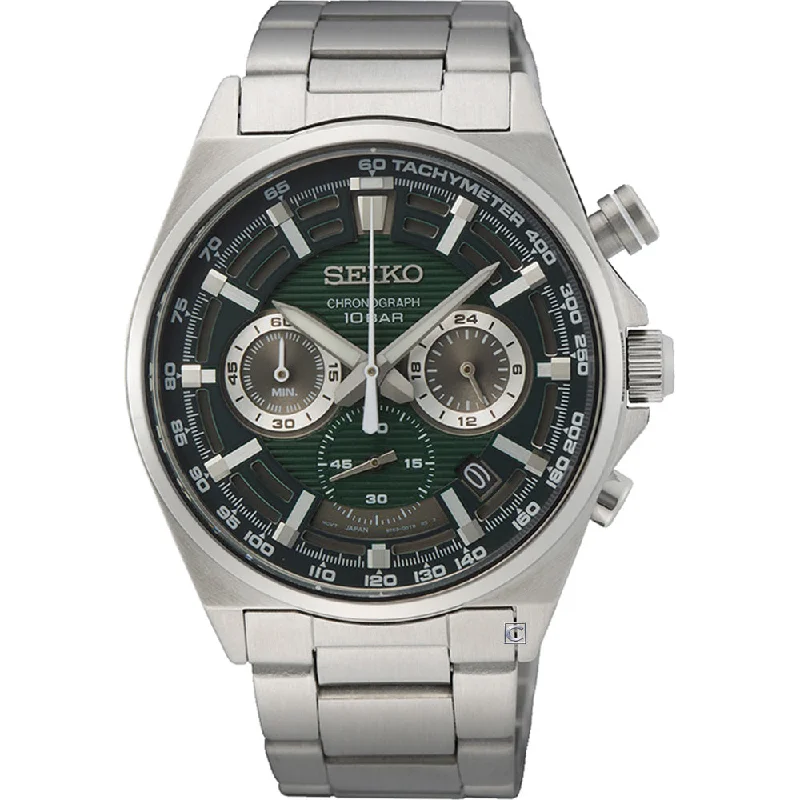 Men's Dress Chronograph Watch (SSB405P1)