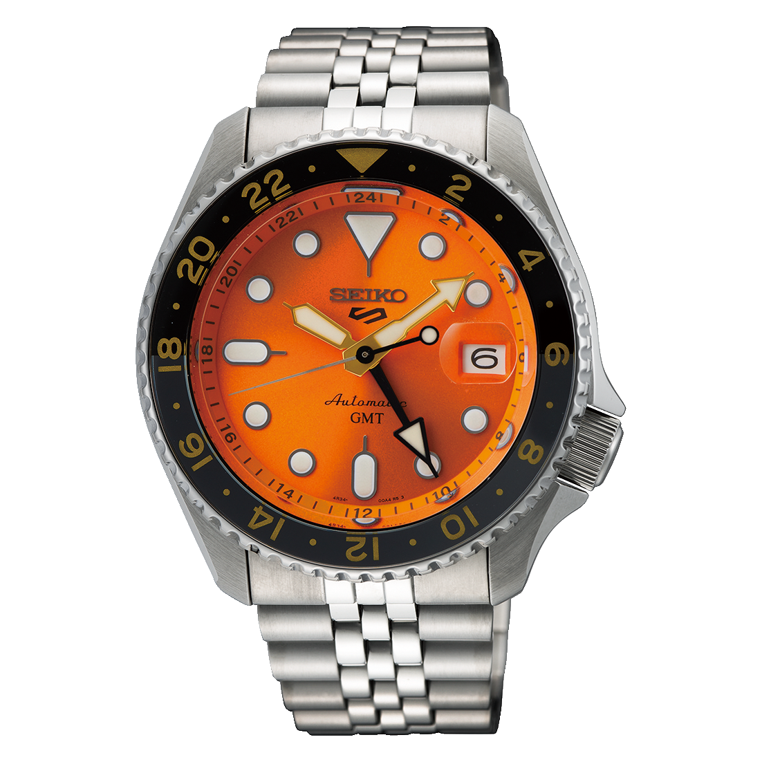 Men's 5 Sports ˜Mikan Orange’ Automatic Gmt Skx Re-Interpretation Watch (SSK005K1)