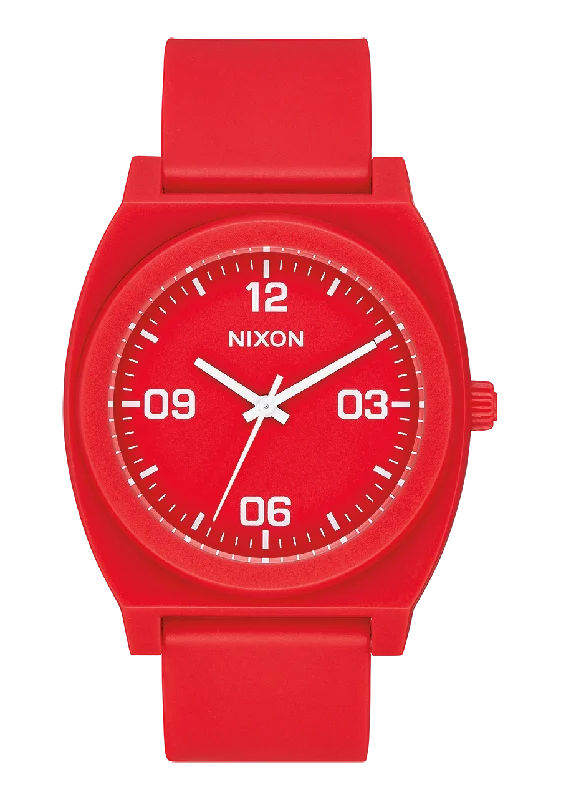 Time Teller P Corp - Matte Red / White