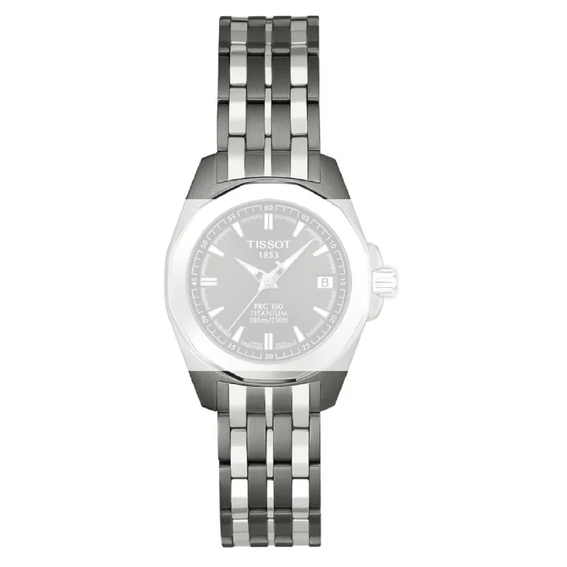 Tissot 14mm PRC 100 Titanium Link Bracelet