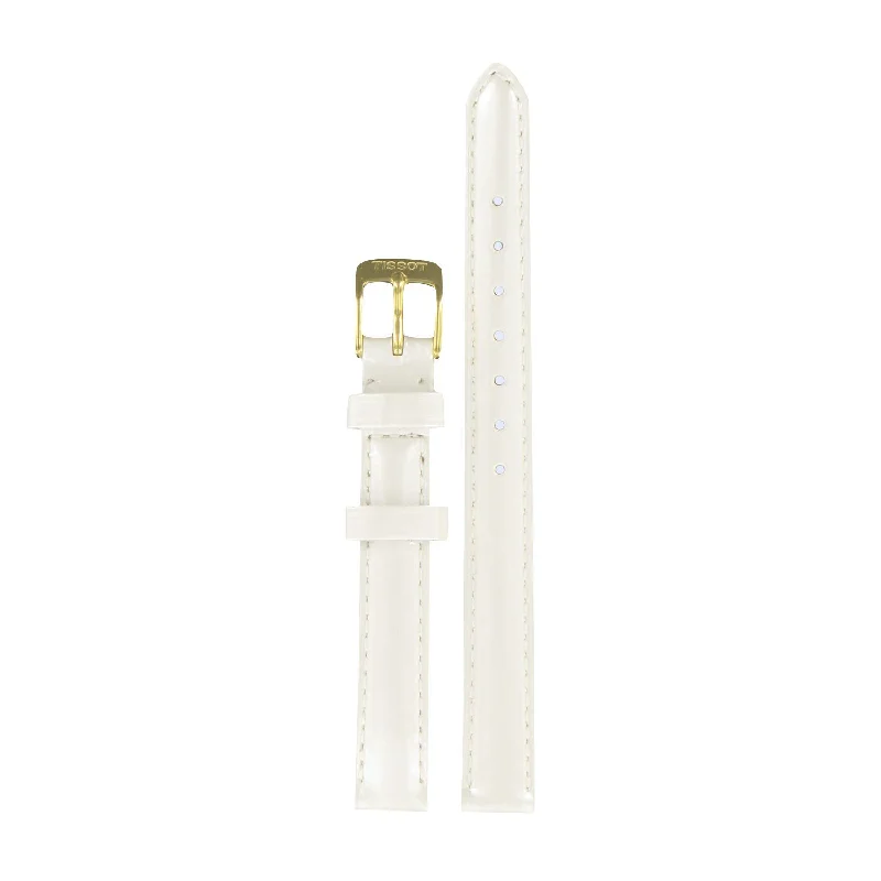 Tissot 11mm Rapunzel White leather strap