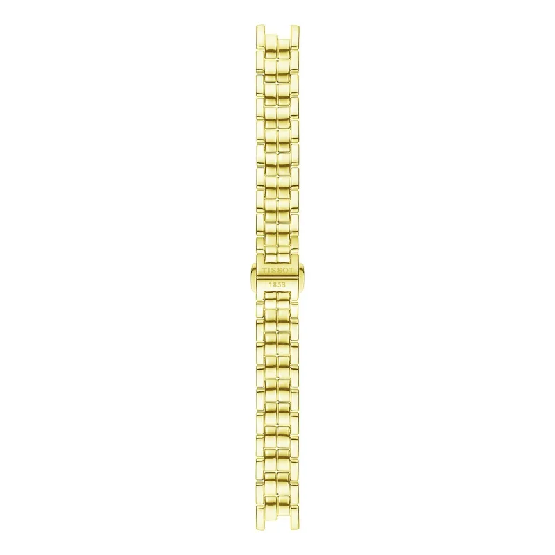 Tissot 12mm Flamingo Gold Coated Steel Bracelet