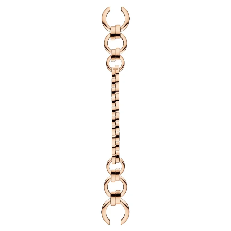 Tissot 12mm Flamingo Rose Gold Coated Steel Bracelet