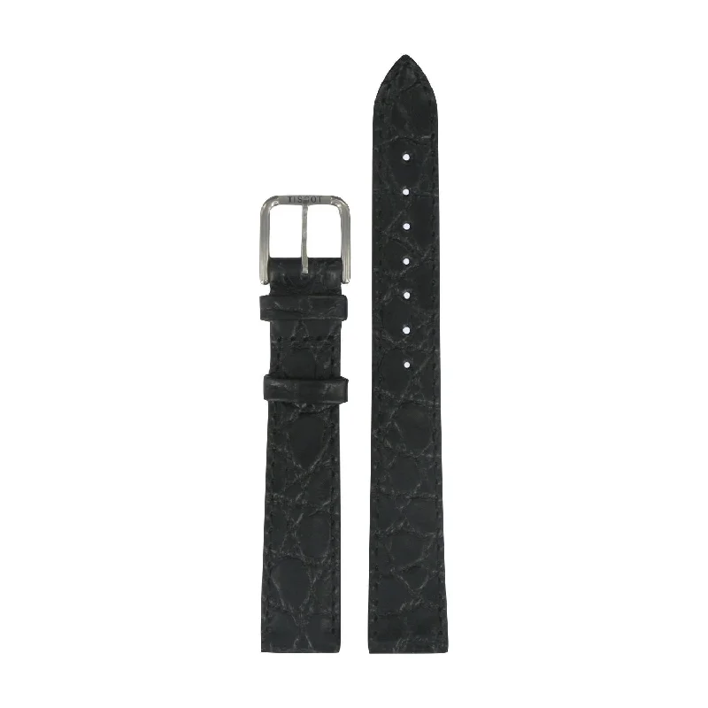 Tissot 14mm Black Leather Strap