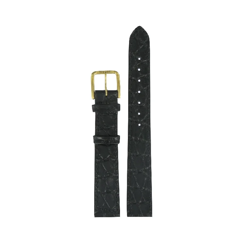 Tissot 14mm Desire Black Leather Strap