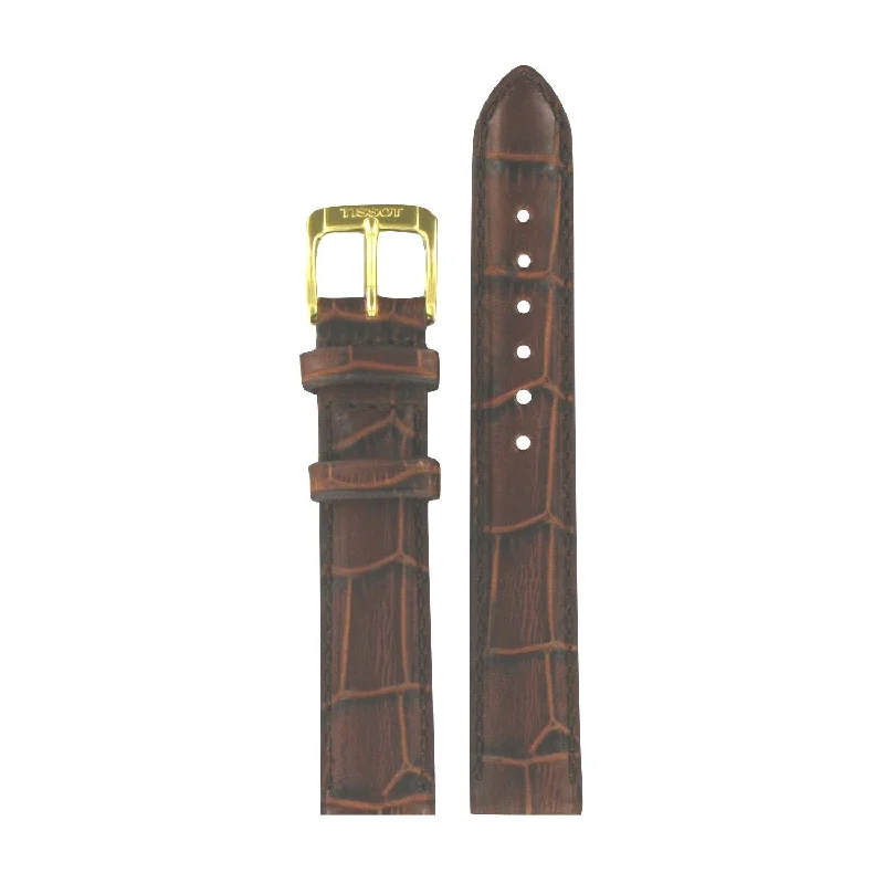 Tissot 15mm Orinda Brown Leather Strap