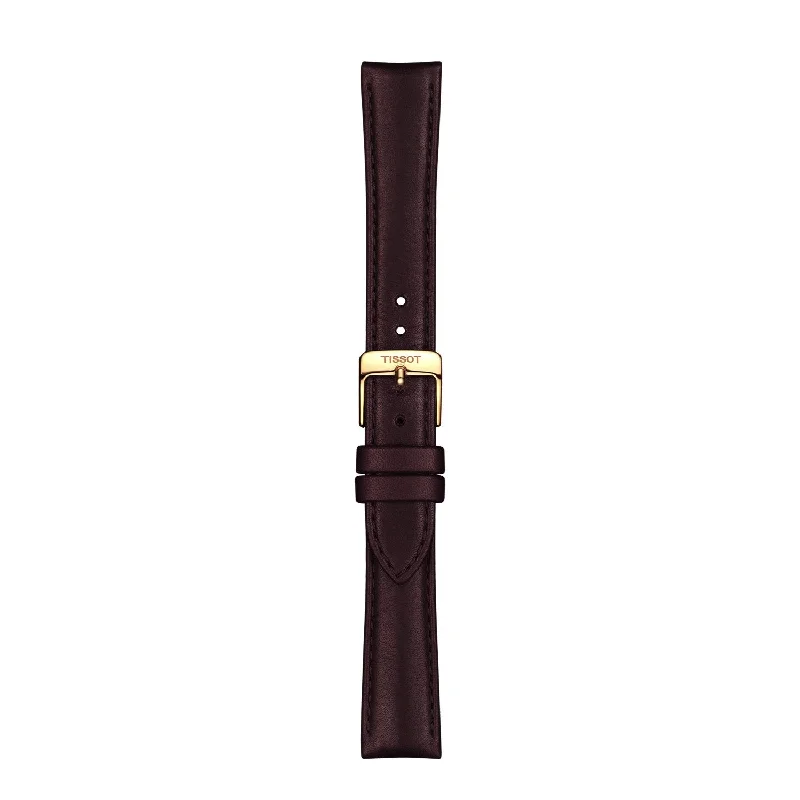 Tissot 16mm Bella Ora Brown Leather Strap