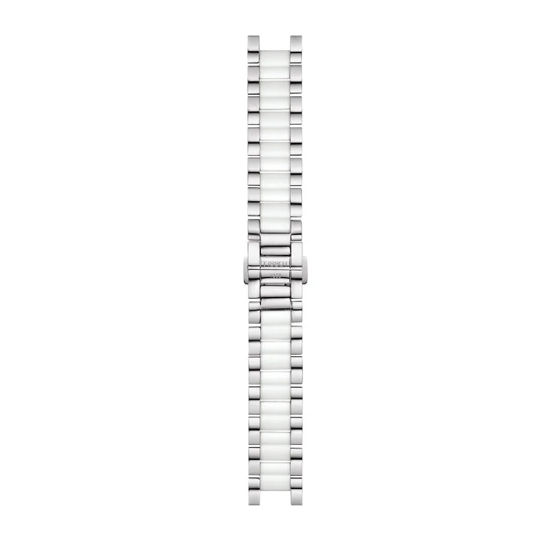 Tissot 16mm Ceramic White ceramic and steel bracelet