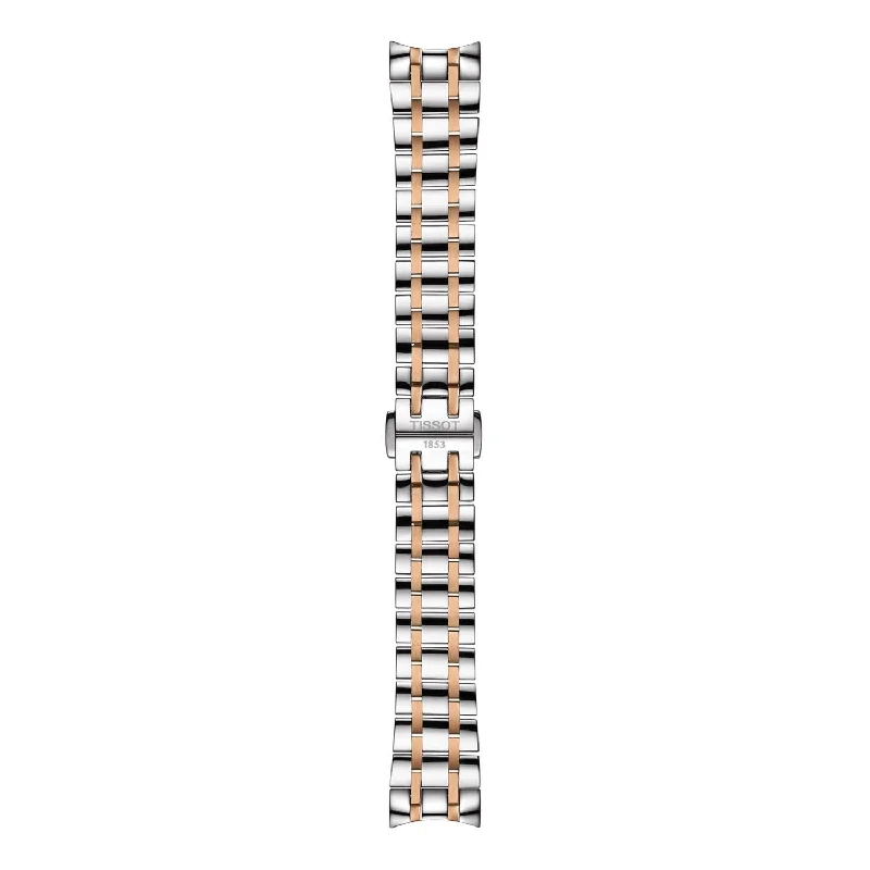 Tissot 16mm Chemin Des Tourelles Two-Tone Rose Coated Steel Bracelet