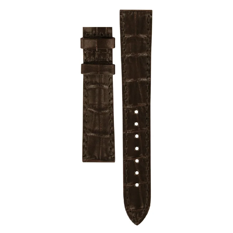 Tissot 16mm Vintage XL Brown Leather Strap without Buckle