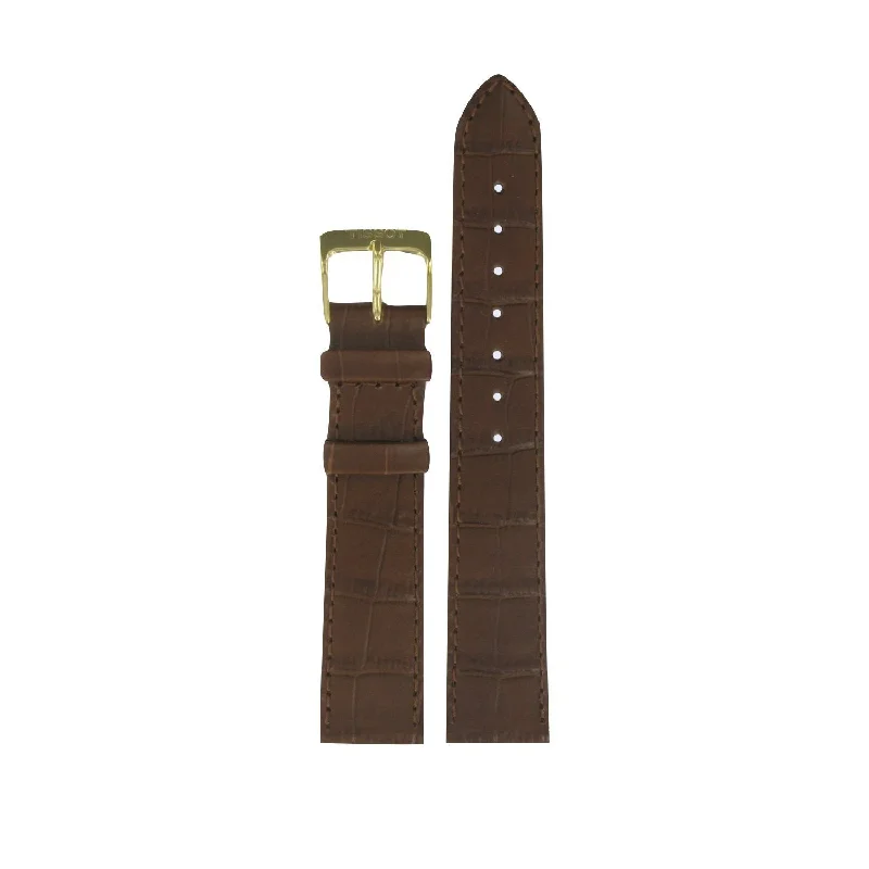 Tissot 18mm Carson Brown Leather Strap