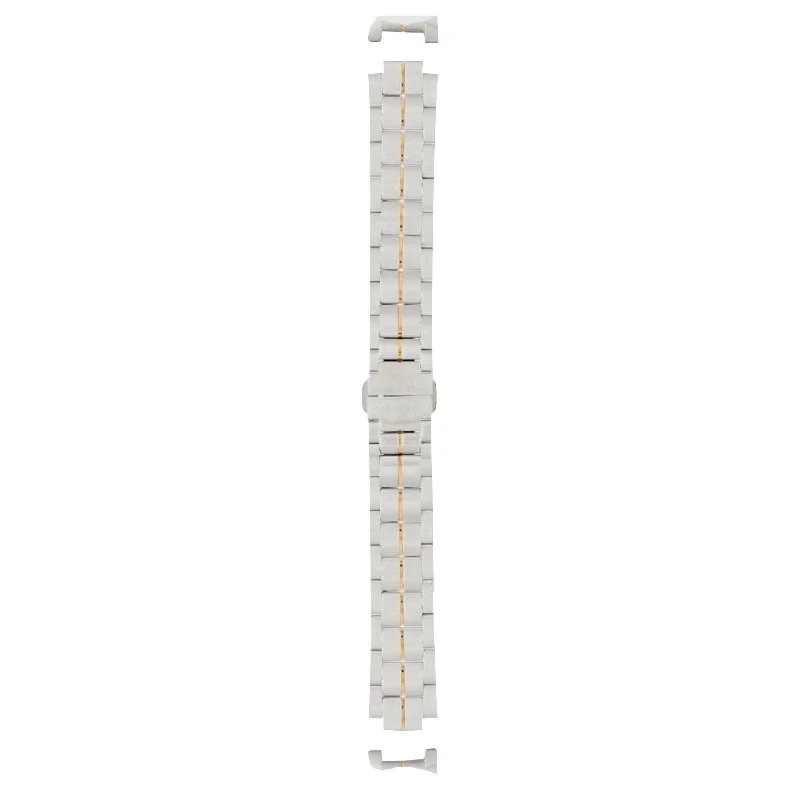 Tissot 18mm Luxury Two-Tone Rose Coated Steel Bracelet