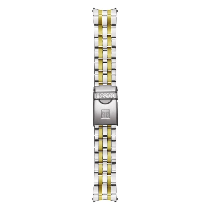 Tissot 19mm PRC200 Two-Tone Coated Steel Bracelet